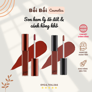 Son kem lỳ màu đỏ nâu & hồng đất BBlA LAST VELVET LlP TlNT