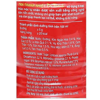 Trà thảo mộc Dr.Thanh chai 330ml
