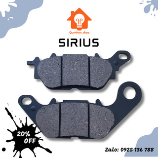 Má phanh, bố thắng đĩa trước dòng cao cấp cho xe sirius r, ya135,novo 4-5-6, exciter 135 1pit, jupiter