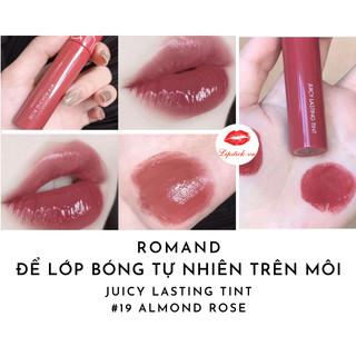 Son romand #19 almond rose màu hồng đất.