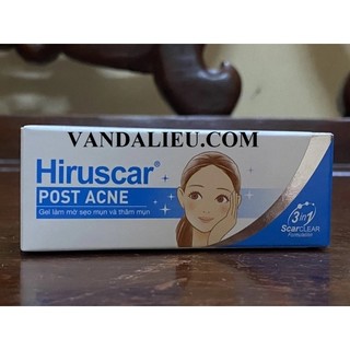 HIRUSCAR POST ACNE 5G,10G . KEM LÀM SÁNG VẾT THÂM MỤN - GIẢM VẾT ĐỎ KHI LÀNH MỤN.