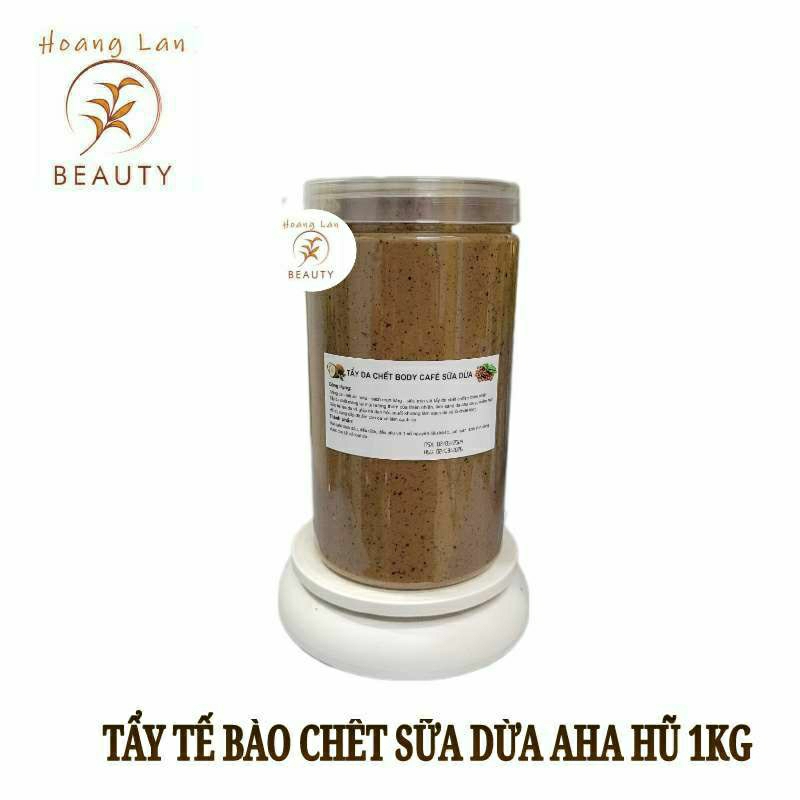 TẨY TẾ BÀO CHẾT BODY CAFE SỮA DỪA AHA HŨ 1 KG | BigBuy360 - bigbuy360.vn