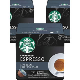 COMBO 3 Hộp 12 viên nén cafe pha máy Starbucks Espresso Roast DATE 03/2025