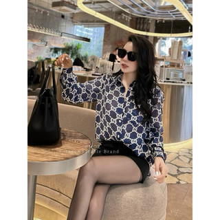 Áo sơ mi tơ gucci