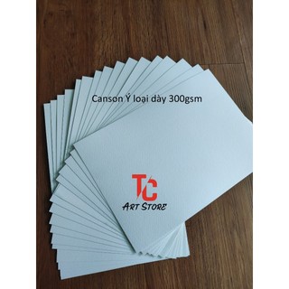 Giấy canson ý 300gsm bán lẽ
