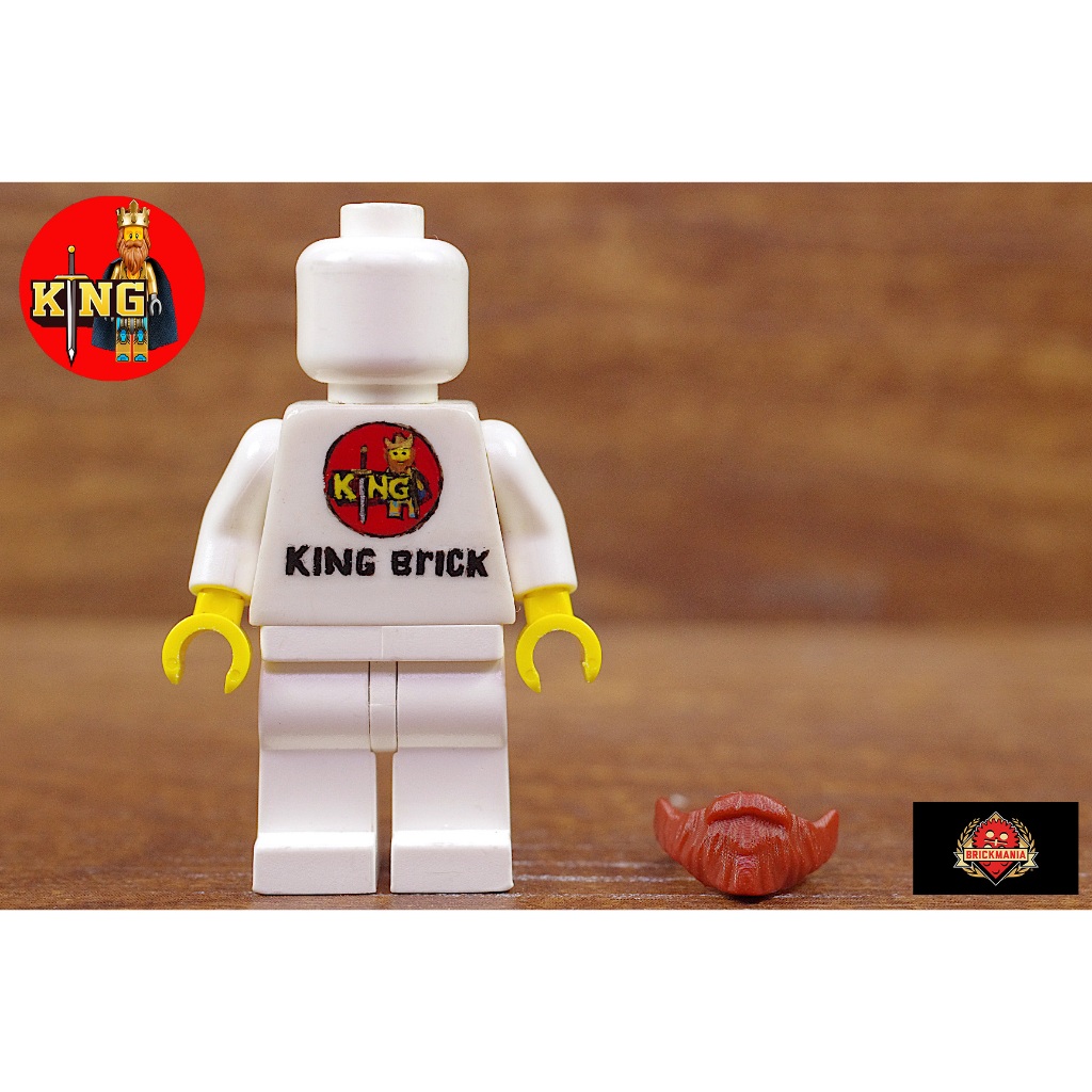 [Ảnh thật] [Chính hãng] Brickmania Tactical Beard (Reddish Brown)