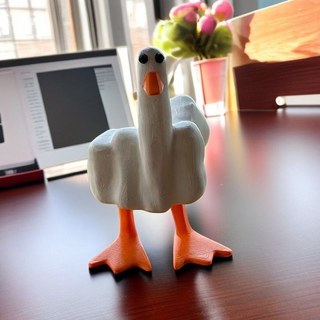 "duck you" vịt vô tri