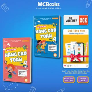 Sách - Combo Bài tập bổ trợ nâng cao Toán lớp 4 - MCBooks