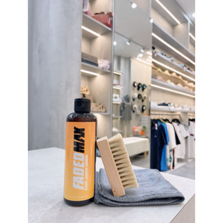 BỘ VỆ SINH GIÀY : FADEDMAX (250ml) + BÀN CHẢI LÔNG HEO MỀM + KHĂN . CHUYÊN VỆ SINH :( GIÀY, DÉP, VÍ,  BALO, TÚI ĐEO,..)