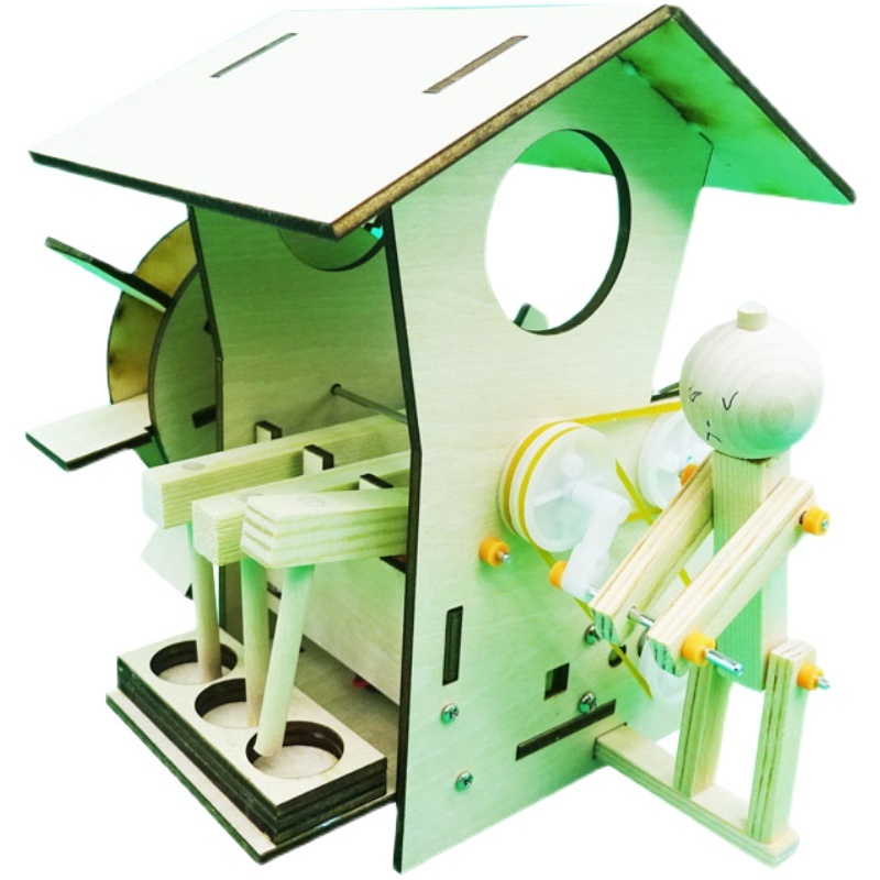 Đồ Chơi Học Tập Sáng Tạo STEM – Mô Hình guồng nước giã gạo