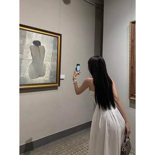 ĐẦM ỐNG CÚP NGỰC XOÈ DÀI