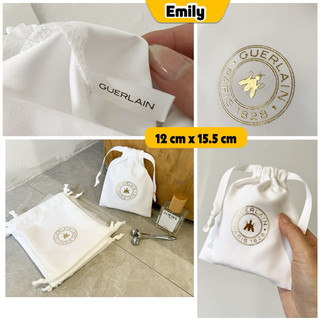 Túi vải mini dây rút Guer.lain hàng gift hãng