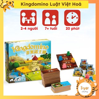 Boardgame King Domino trò chơi xếp mảnh có luật Việt
