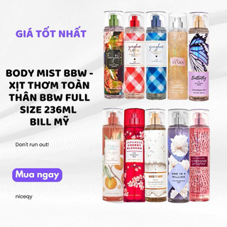 Xịt thơm toàn thân Body Mist Bath and Body Works