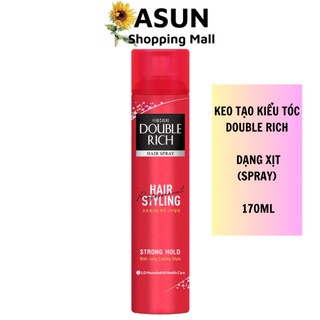 Keo Xịt Tạo Kiểu Tóc Double Rich Giữ Nếp Tóc & Dưỡng Sâu Từ Bên Trong 170ml