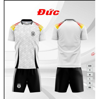 Bộ Đồ Đá Banh Đội Tuyển Đức trắng W C
