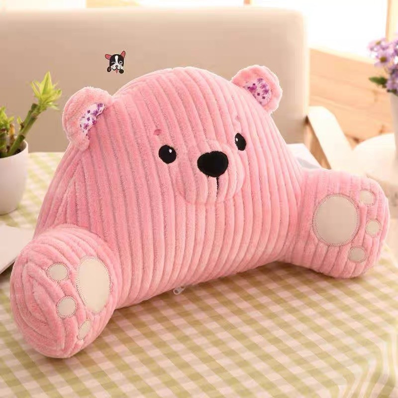 Gối đệm tựa lưng ghế văn phòng, gối kê tựa lưng ghế ô tô, gối tựa ghế hình thú ngộ nghĩnh đáng yêu kích thước 30x40cm | BigBuy360 - bigbuy360.vn