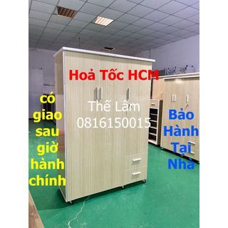 tủ quần áo nhựa 1m7 x1m05 [SG-BD] hoả tốc (có giao sau giờ hành chính)