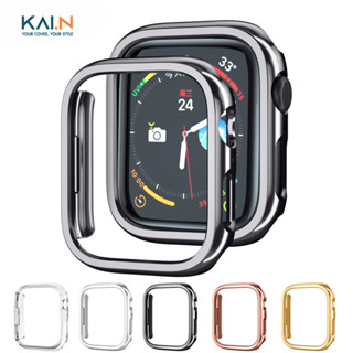 Ốp Case Siêu Mỏng Mạ Tĩnh Điện Dành Cho Apple Watch Ultra 2/ Ultra/ 4/5/6/7/8/9/10/ SE, Kai.N Chrome