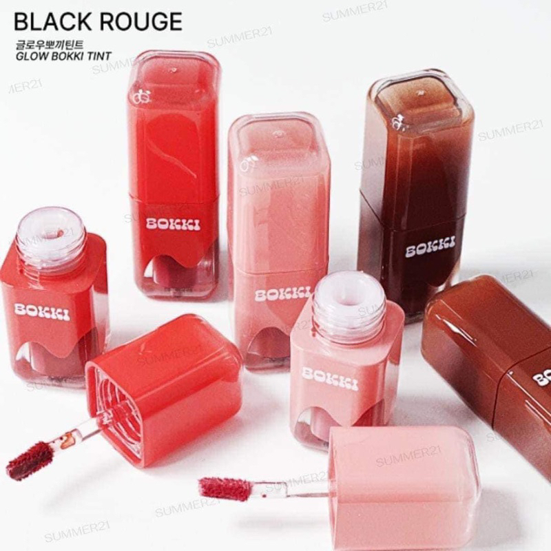 Son Tint Bóng Black Rouge Glow Bokki Tint