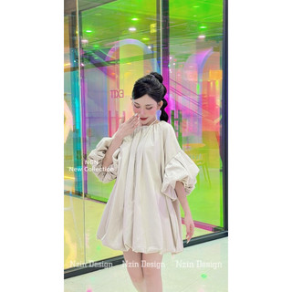 Váy Xuông Babydoll Dáng Boom