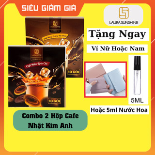 Cafe nhật kim anh laura cà phê vị đông trùng + linh chi