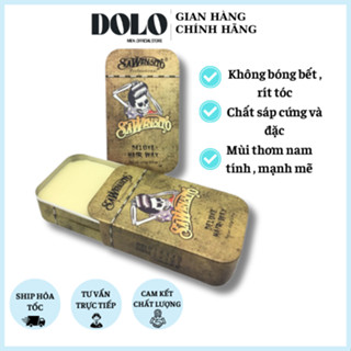 Sáp vuốt tóc S.awensito Trượt Vàng Deluxe Hair - Wax,  Weilaiya sáp khô vuốt, tạo kiểu tóc , giữ nết tóc 100gr