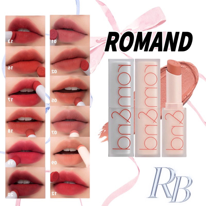 ROMAND SON THỎI ZERO MATTE LIPSTICK 3G