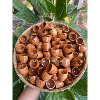 Ly gỗ dừa hàng loại 1.