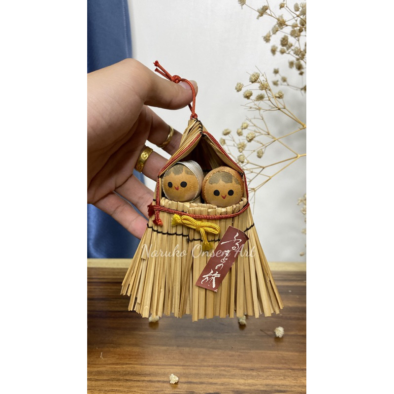 AIN 042 KOKESHI BÚP BÊ GỖ NHẬT BẢN 12x11