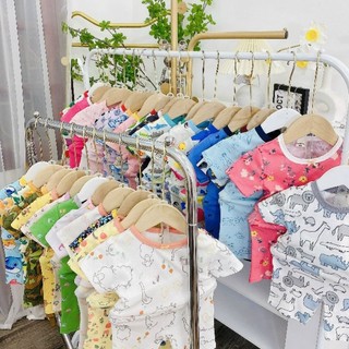 Sét 5 bộ cotton borip hè cho bé 8_25kg