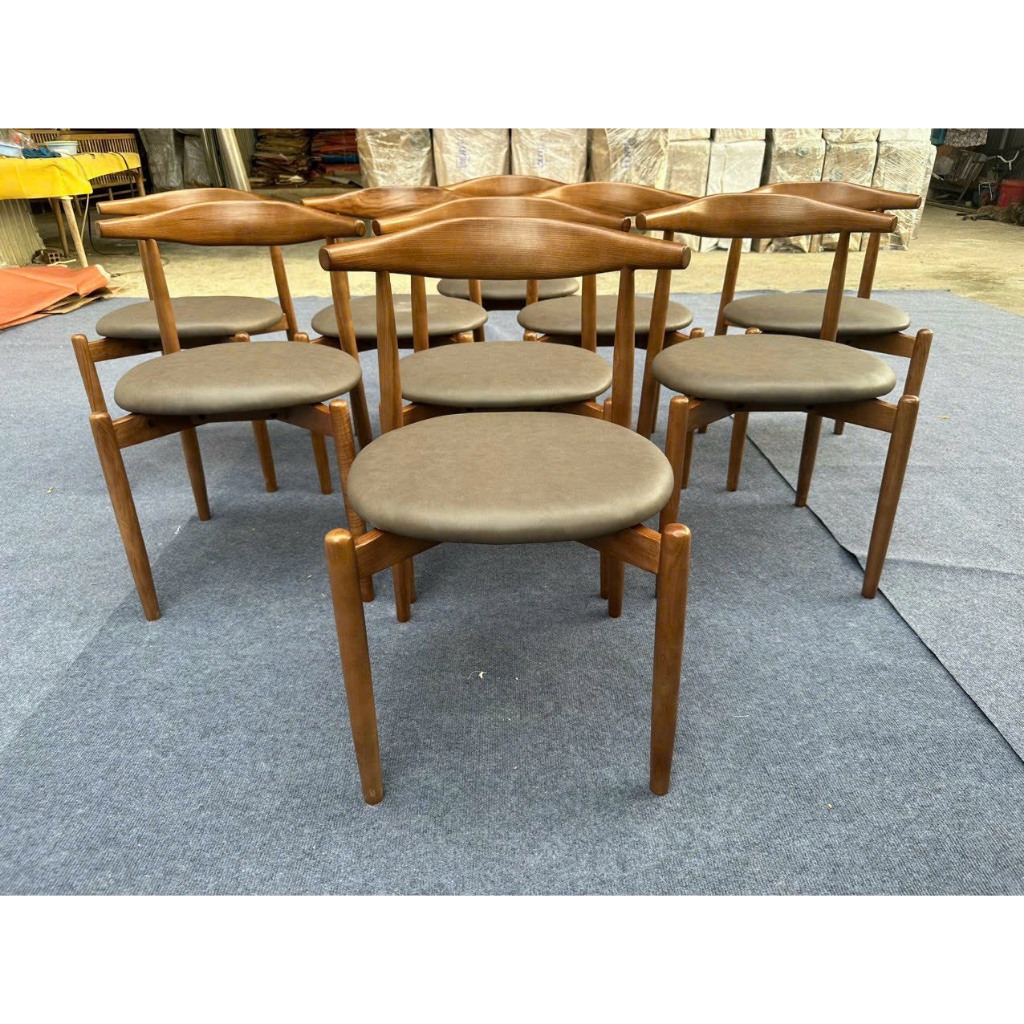 Ghế gỗ bully chân chéo