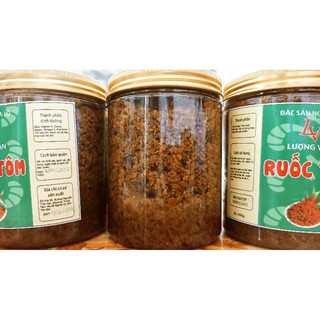 Ruốc tôm (thịt chưng mắm tép) - Đặc sản Mường Lò (500 gram)