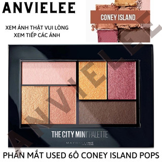 Coney island pops bảng phấn mắt maybelline 6ô 6.1g the city mini palette