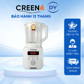 Máy làm sữa hạt đa năng creen ba-138; ba-138 plus thay thế 8 loại dụng cụ nhà bếp - hàng chính hãng có bảo hành 12 tháng