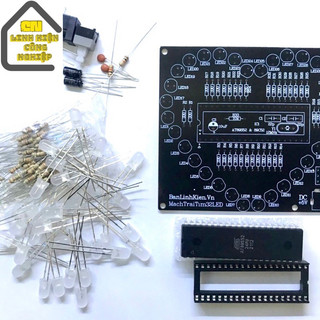 Bộ Tự Ráp Mạch Led Trái Tim 32 Led Làm Quà Tặng