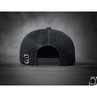 (Video Shop Chụp) Mũ Snapback Xám phối Lưới cao Cấp.