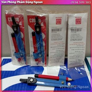 Compa học sinh hồng hà, compa hồng hà cp - h 3215 dụng cụ học toán đa năng - vpp đặng ngoan