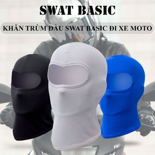 Khăn trùm ninja basic làm từ vải spandex co giãn 4 chiều (khăn phù hợp cho các hoạt động ngoài trời)