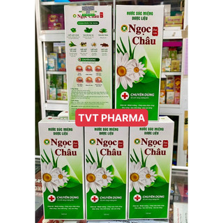 Nước súc miệng dược liệu ngọc châu 350ml suc mieng ngoc chau