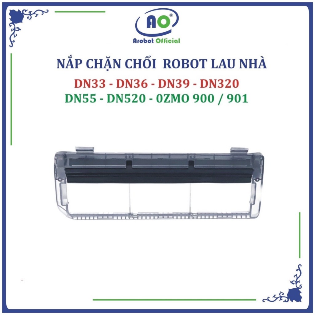 Nắp chặn chổi, giá đỡ chổi chính Robot hút bụi DN33-DN320-DN36-DN39-DN55-DN520-Ozmo 900-Ozmo 901