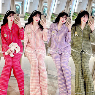 Đồ bộ pijama lụa đũi mềm mịn 💯 Ảnh thật