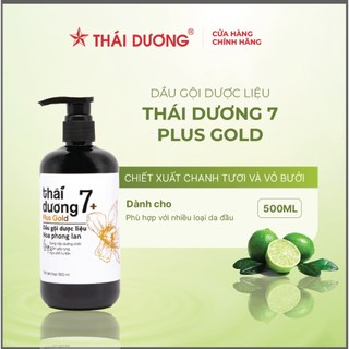 Dầu Gội Thái Dương 7 Plus Chai 250ml mẫu mới Sao Thái Dương -  Giảm Gàu, Ngứa, Dưỡng Tóc Mềm Mượt