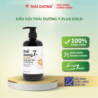 Dầu Gội Dược Liệu Thái Dương 7 PLUS gold 500ml Sạch Gàu Ngứa Cho Mái Tóc Khỏe Mạnh