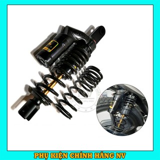 Phuộc Bình Dầu RCB Chính Hãng VE  330MM Cho Vario, Click, Vision, Fee Go Bản đặc biệt Đen Ty Vàng