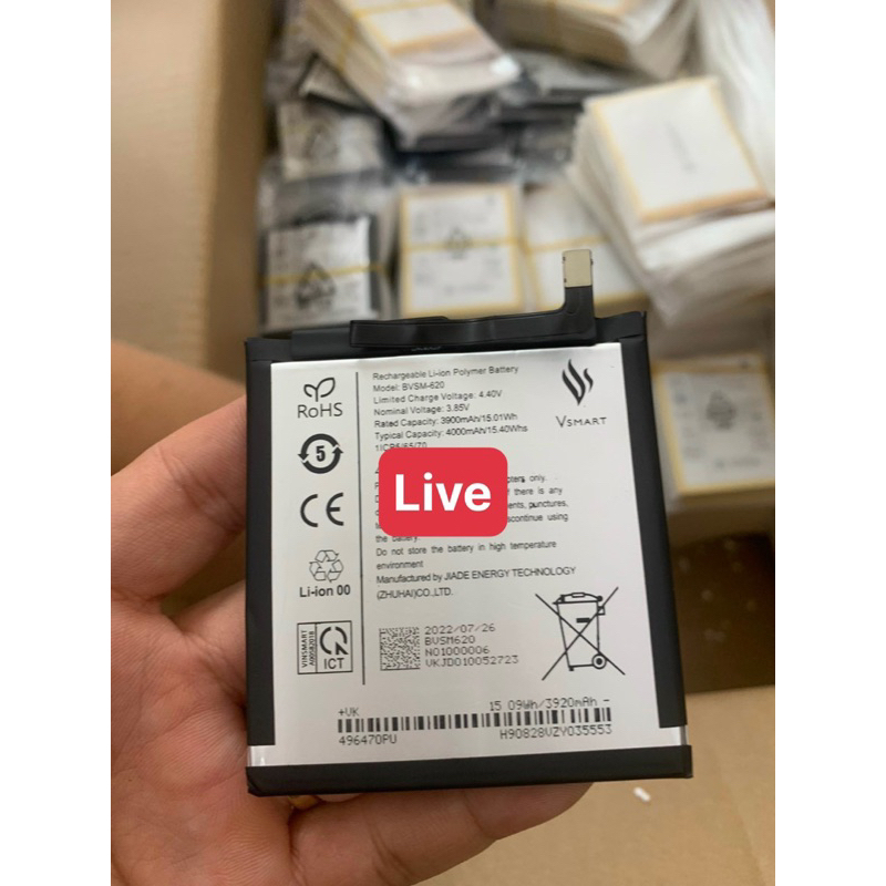 Pin Vsmart Live zin