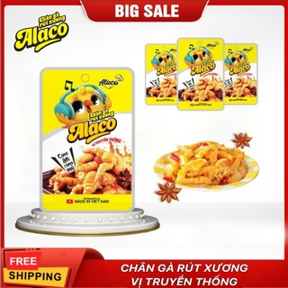  Chân Gà Rút Xương ALACO Vị Truyền Thống - Hàng chính hãng - Có Chứng Nhận VS ATTP
