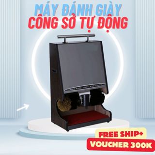 Máy đánh giày tự động, máy đánh giầy công sở, máy đánh dầy công ty