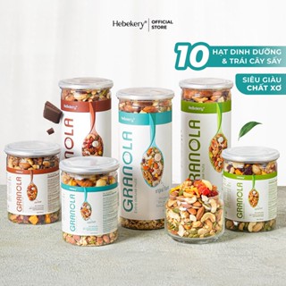 500gr Granola Siêu Hạt Vị Truyền Thống, Cacao, Matcha - Ngũ Cốc Dinh Dưỡng HEBEKERY by HEBE