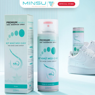 Chai Xịt Khử Mùi Giày Công Nghệ NANO AG+ MINSU Cao Cấp M4855 Loại Bỏ Vi Khuẩn Có Hại Giúp Ngăn Ngừa Mùi Và Mồ Hôi Chân